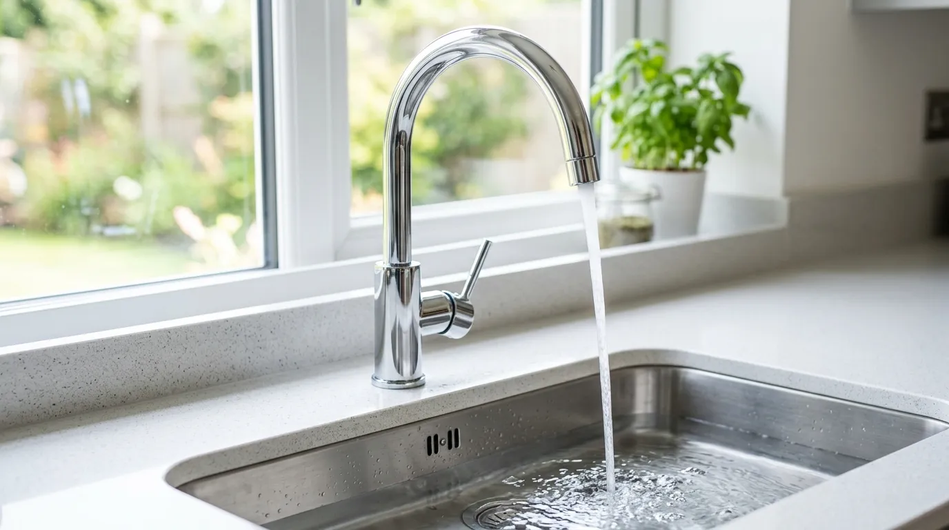 Local Plumbing Master Pros same day plumber fixing a faucet in Unity, WI