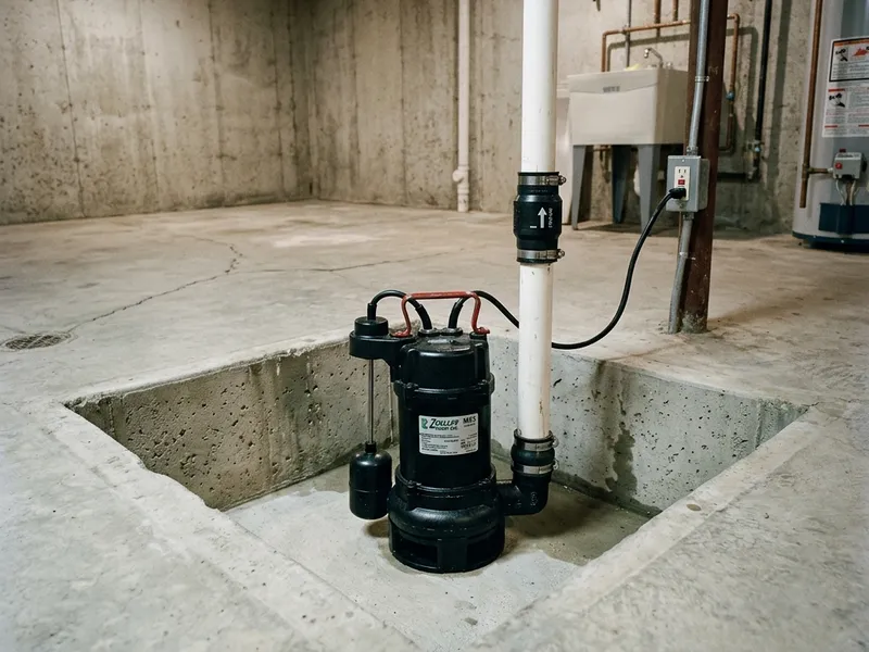 Sump Pump Installation Plumber in Unity, WI